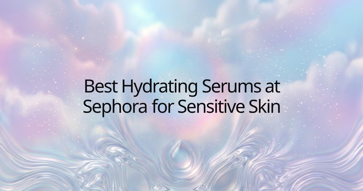 Best Hydrating Serums at Sephora for Sensitive Skin