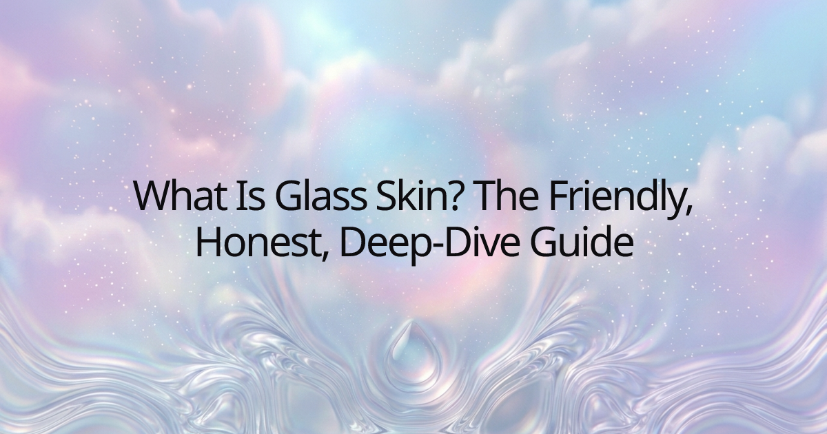What Is Glass Skin? The Friendly, Honest, Deep-Dive Guide